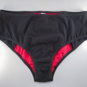 Period Underwear - Black Absorbent Period Panties, Leak Proof Underwear, Menstrual Undies, Knickers, Period Proof Undies, Period Underwear