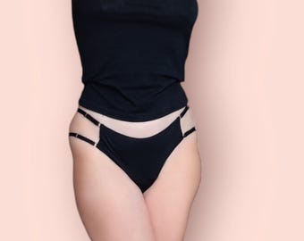 Reusable Cotton Period Panties: Adjustable Leakproof Underwear