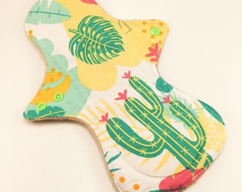 Night Heavy Absorbency Cloth Pad, Organic Reusable Napkin