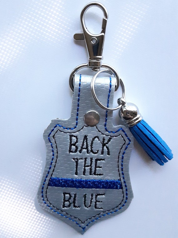 Back the Blue Keychain Back the Blue Keychain