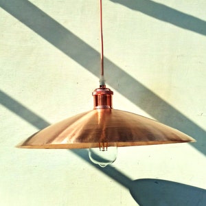 Copper Pendant Lamp Copper Pendant Light Copper Hanging Lamp  Industrial lamp Ethnic Lamp  Copper Handmade Hammered Lamp Copper Ceiling Lamp