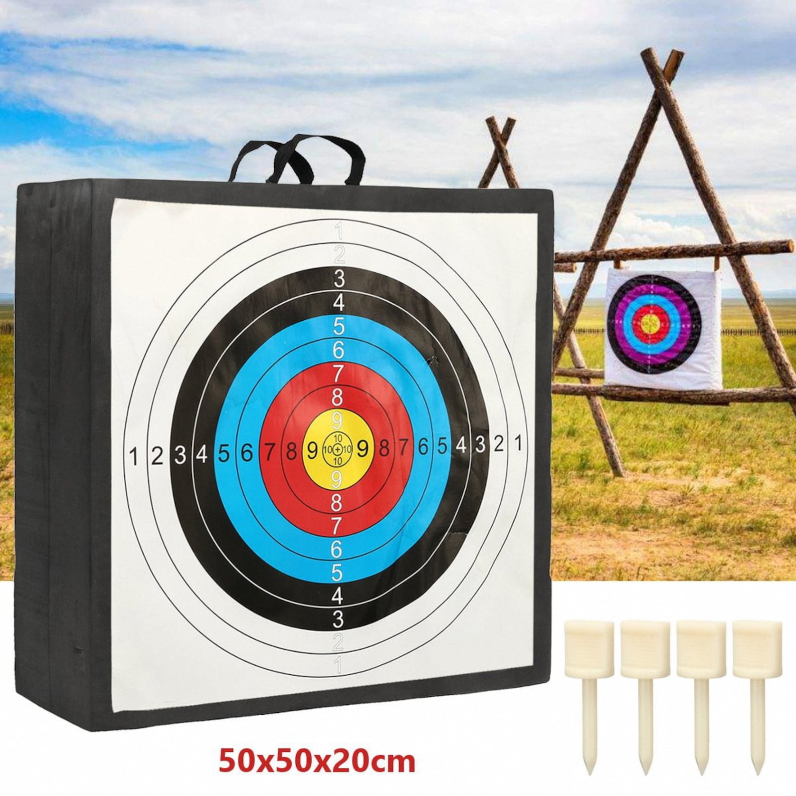 Archery Target High Density EVA Foam Shooting Practice Board Etsy