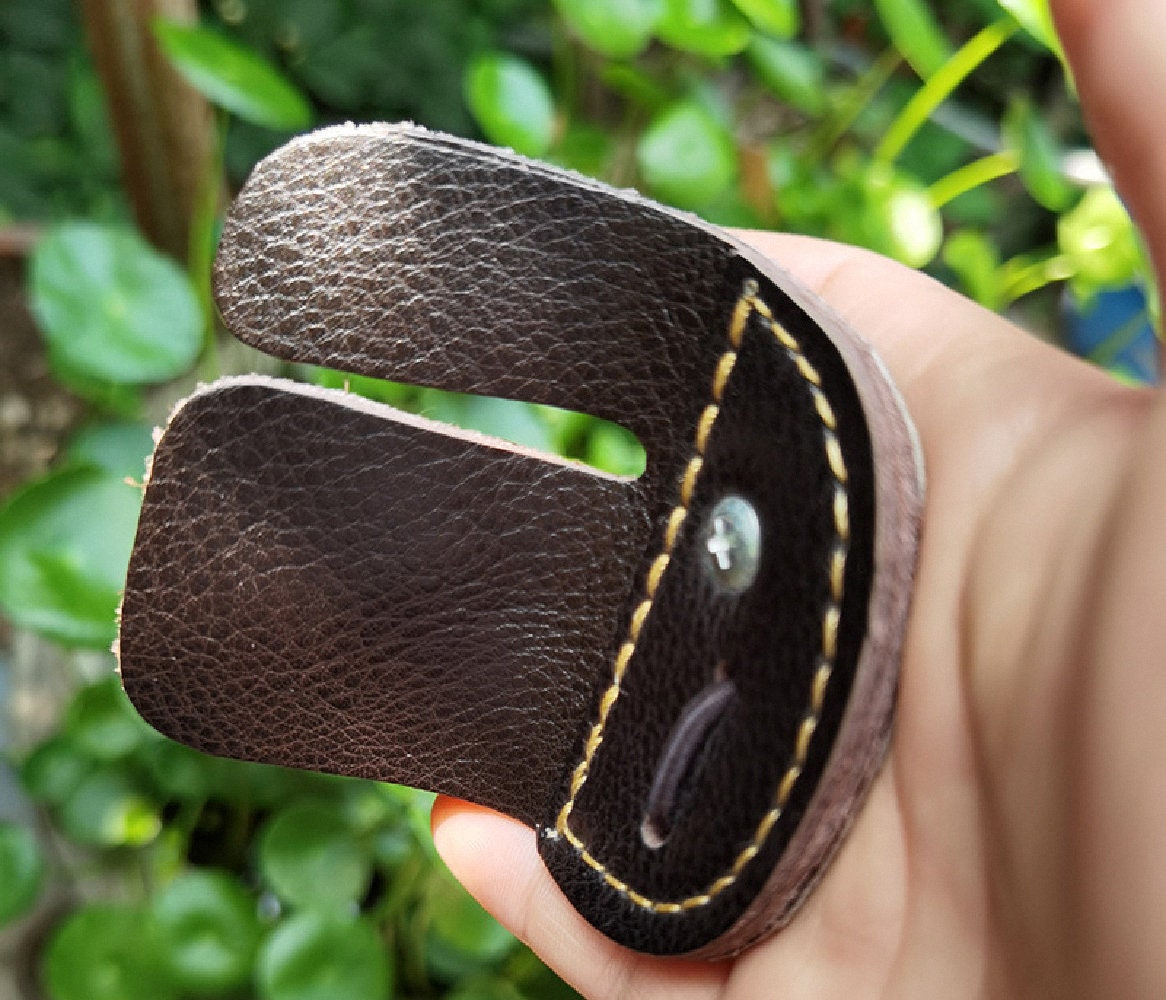 Archery Finger Tab Leather for Traditional Archery Recurve Etsy