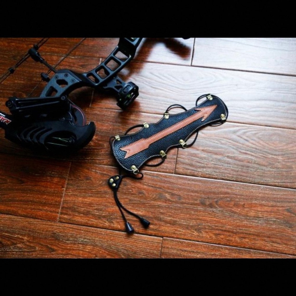 G63 Leather Archery Arm Protector Guard Armband For Shooting Hunting Archery_new | Australia