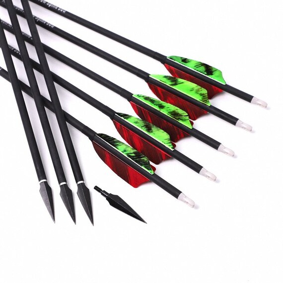 31 Carbon Hunting Arrows Archery Target Practice Arrows Etsy