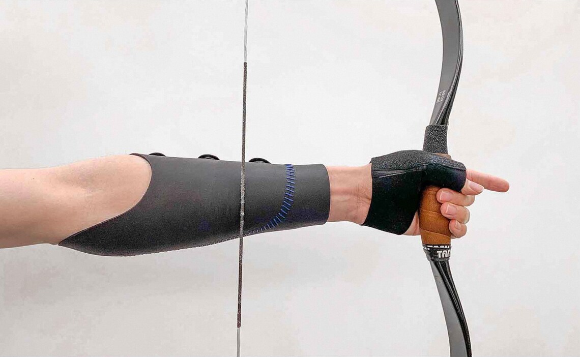 Personalized archery arm guard leather hand guard archery Etsy