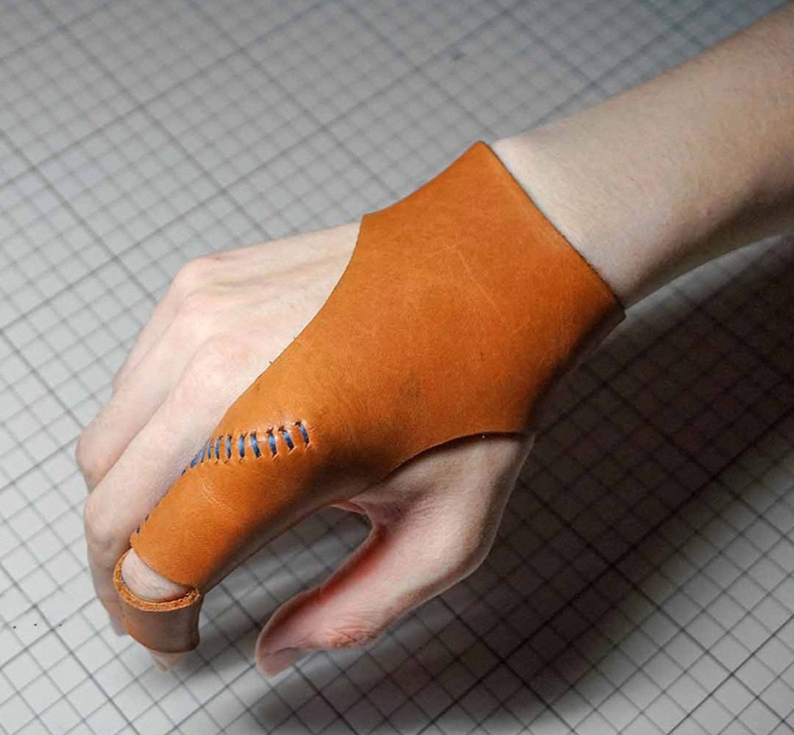 Leather Archery Thumb Ring Gift for Archer Hunter Medieval Etsy