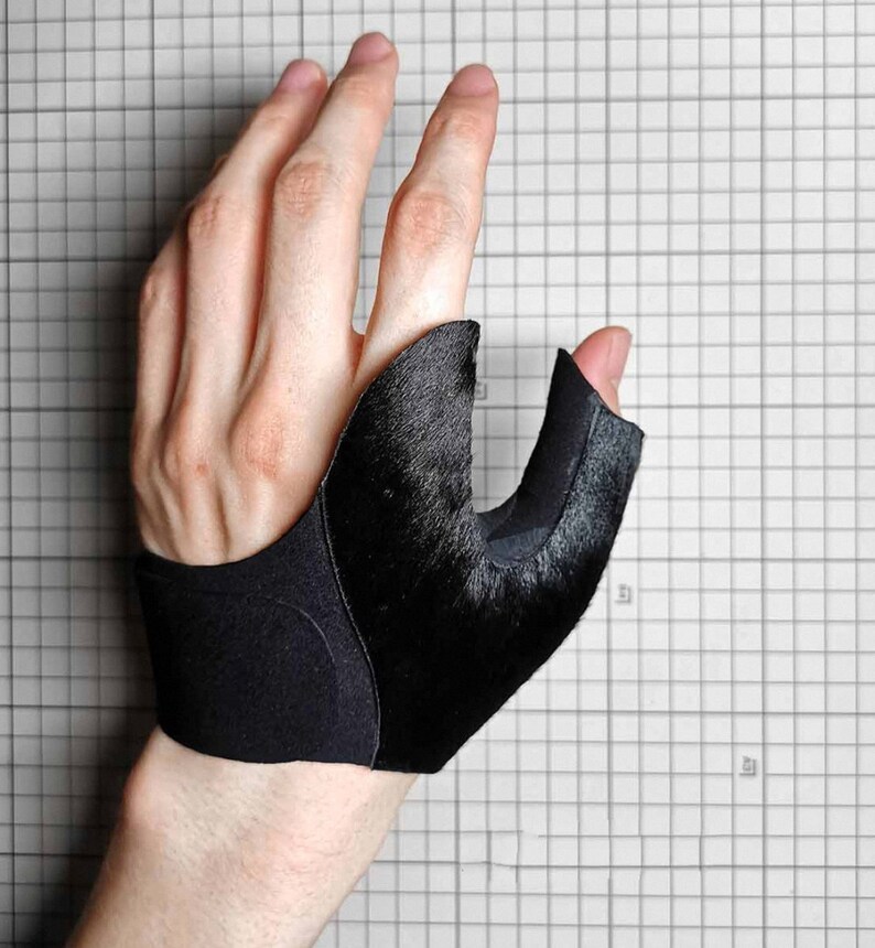 Leather Archery Glove Bow Leather Shooting Glove Horseback Etsy