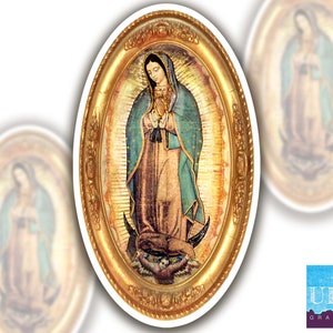 Our Lady of Guadalupe sticker - Catholic Stickers - Virgen de Guadalupe stickers