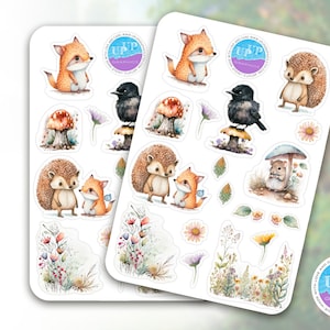 Wildflower Sticker Pack - Set of 10 Matte Stickers