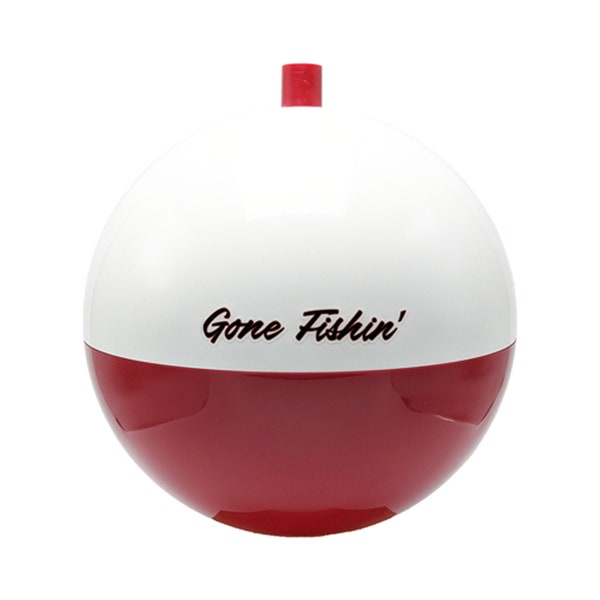 Patented Fishing Bobber "Gone Fishin" Cremation Urn / Vault