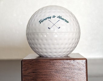Golf Ball "Fairway to Heaven" Cremation Urn Keepsake