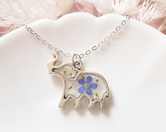 Collana In Argento Anni 70 Elefanti - 925 Silver - Necklace - Foto 9