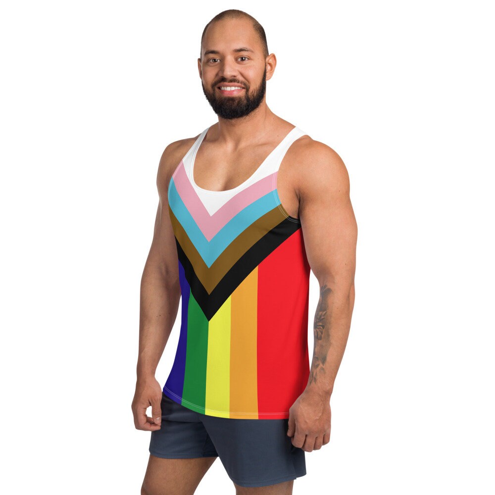 Progress Pride Flag Tank Top - Etsy