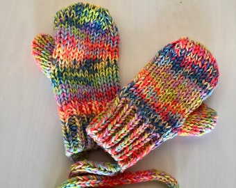 Hand Knitting Pattern - The Maud Mittens