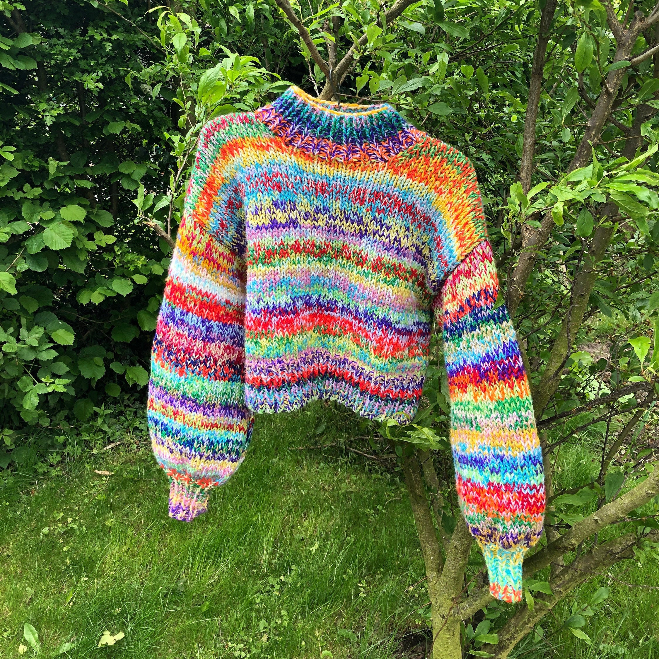Hand Knitting Pattern the Saturn Jumper - Etsy Hand Knitting Pattern the Saturn Jumper - Etsy