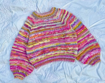 Hand Knitting Pattern - The Jasper Jumper