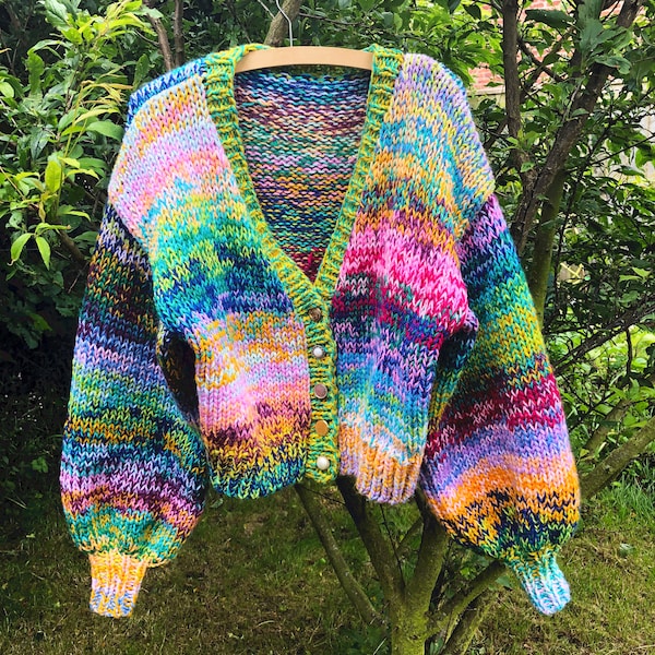 Hand Knitting Pattern - The Venus Cardigan