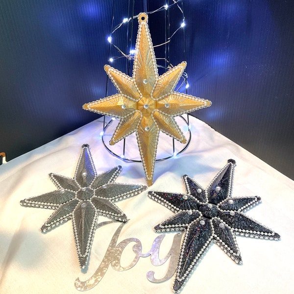 North Star Ornament - Etsy