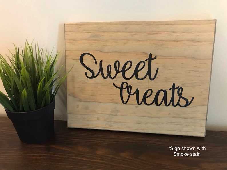 SWEET TREATS sign wedding sign party sign dessert bar cupcake bar dessert sign