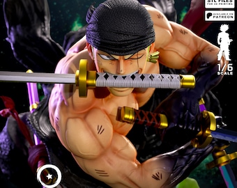 Zoro-OnePiece (Unpainted Figure)