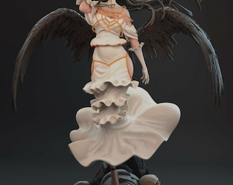 Albedo- Overlord resin figure (Unpainted)
