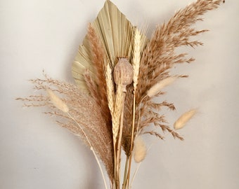 Dried Flower Bunches Palm Spears Wheat Bunny Tails and More!! Fluffy Pampas