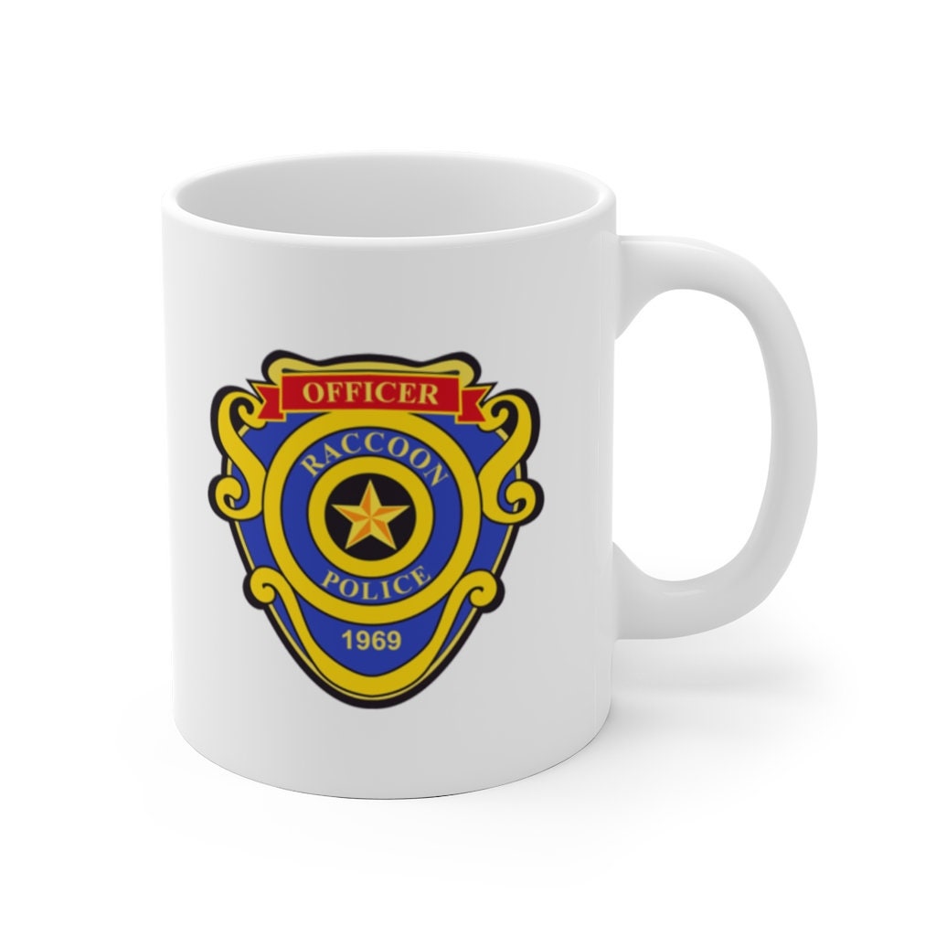 Resident Evil Umbrella Mug RPD Racoon Police Dept Game Gaming Resident Evil Umbrella Mug RPD Racoon Police Dept Game Gaming