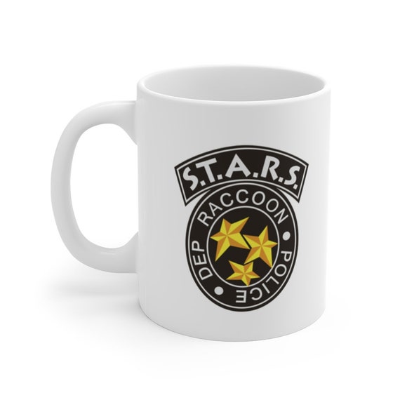 Resident Evil Umbrella Mug RPD Racoon Police Dept Game Gaming Resident Evil Umbrella Mug RPD Racoon Police Dept Game Gaming