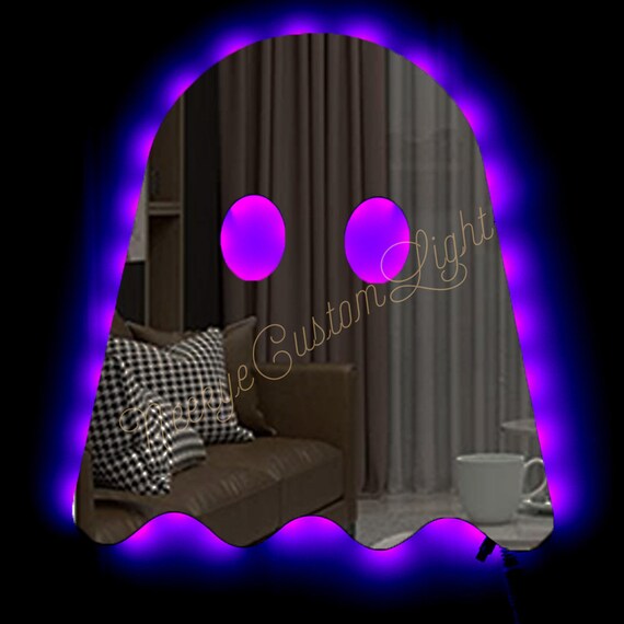 Insegna LED Personalizzata Con Specchio - Nome O Testo Luci Neon Per Camera - Regalo Unico - Foto 2