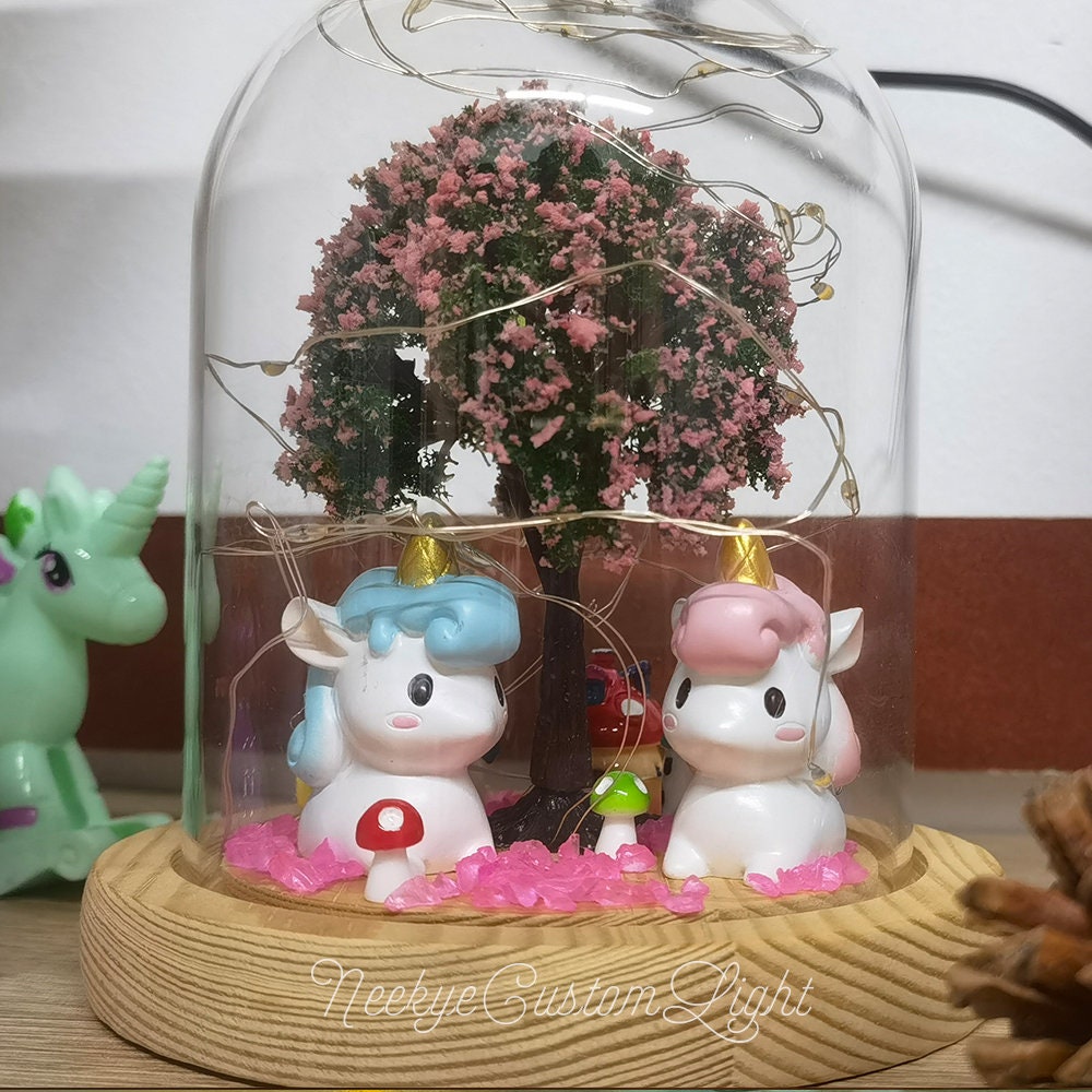 MKAKYES DIY Eenhoorn Nachtlampje voor Kinderen, Eenhoorn Cadeaus voor Meisjes, Knutselpakket voor Kinderen, Eenhoorn Speelgoed Cadeau voor Meisjes van 3-12 Jaar, DIY Nachtlampje