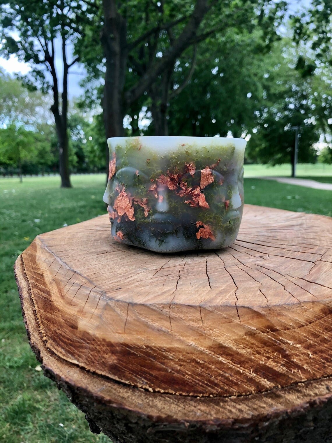 Flower Pot Plant Resin Pot Organiser Etsy