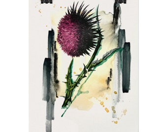 Resistance Watercolor Print