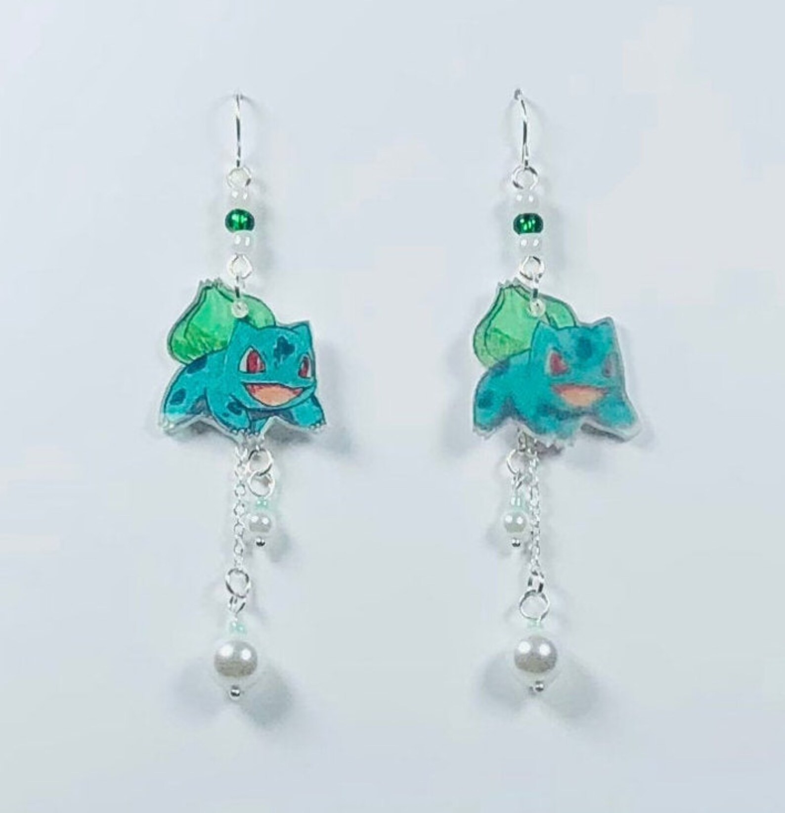 Bulbasaur Pokemon Earrings Etsy