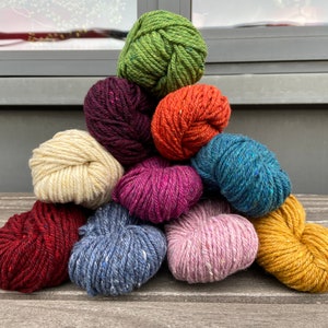 CHUNKY Soft Donegal 100% Merino Wool