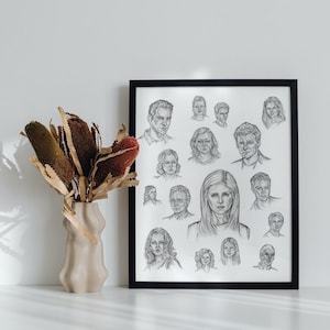 Buffy The Vampire Slayer Print