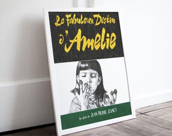 Amelie 2001 Original Japanese Chirashi Movie Flyer (poster Size B5