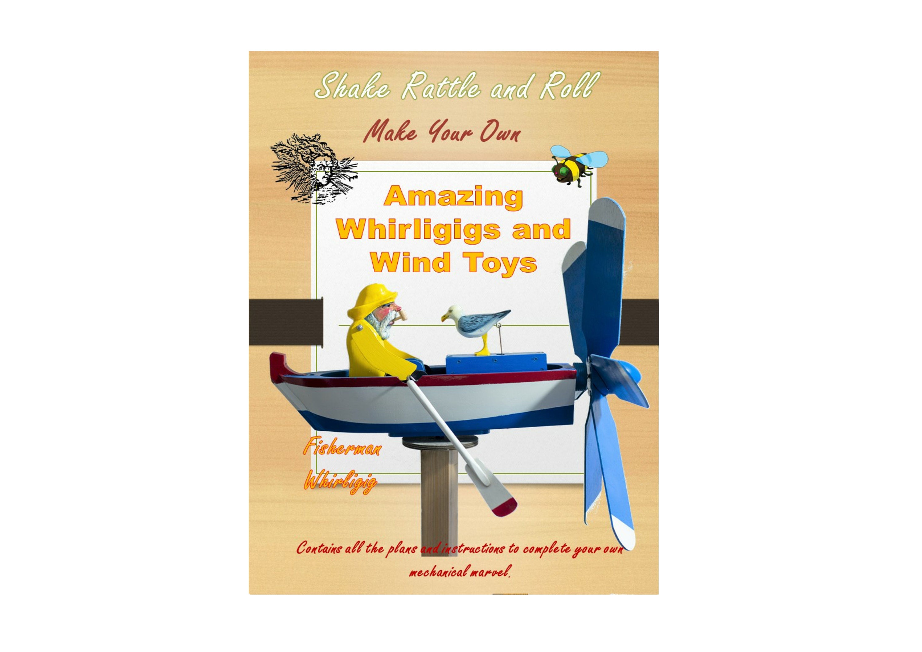 Fisherman Whirligig Construction Plan