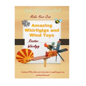 Rooster Whirligig Construction Plan