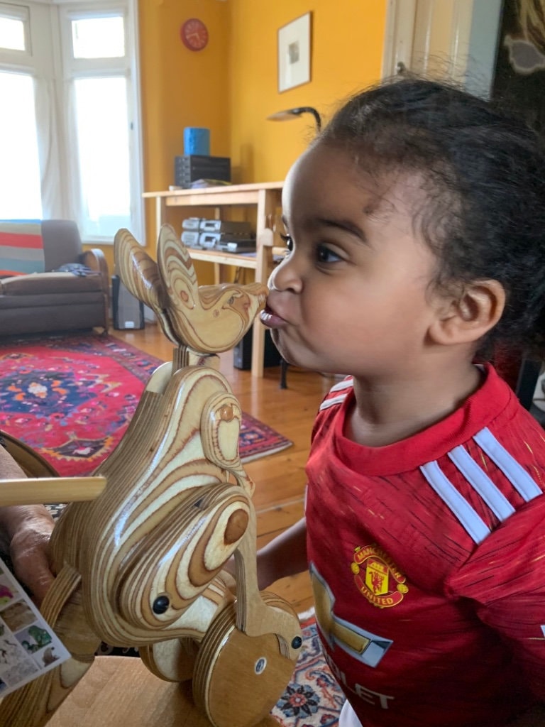 Mechanical Kangaroo Push/pull Toy Construction Plan Etsy