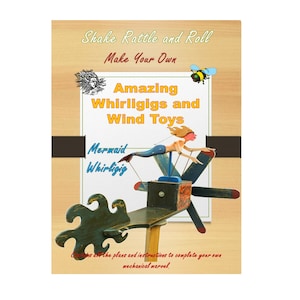 Mermaid Whirligig Construction Plan
