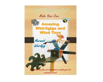 Mermaid Whirligig Construction Plan