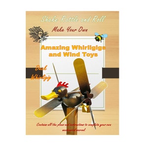 Flying Duck Whirligig Construction Plans