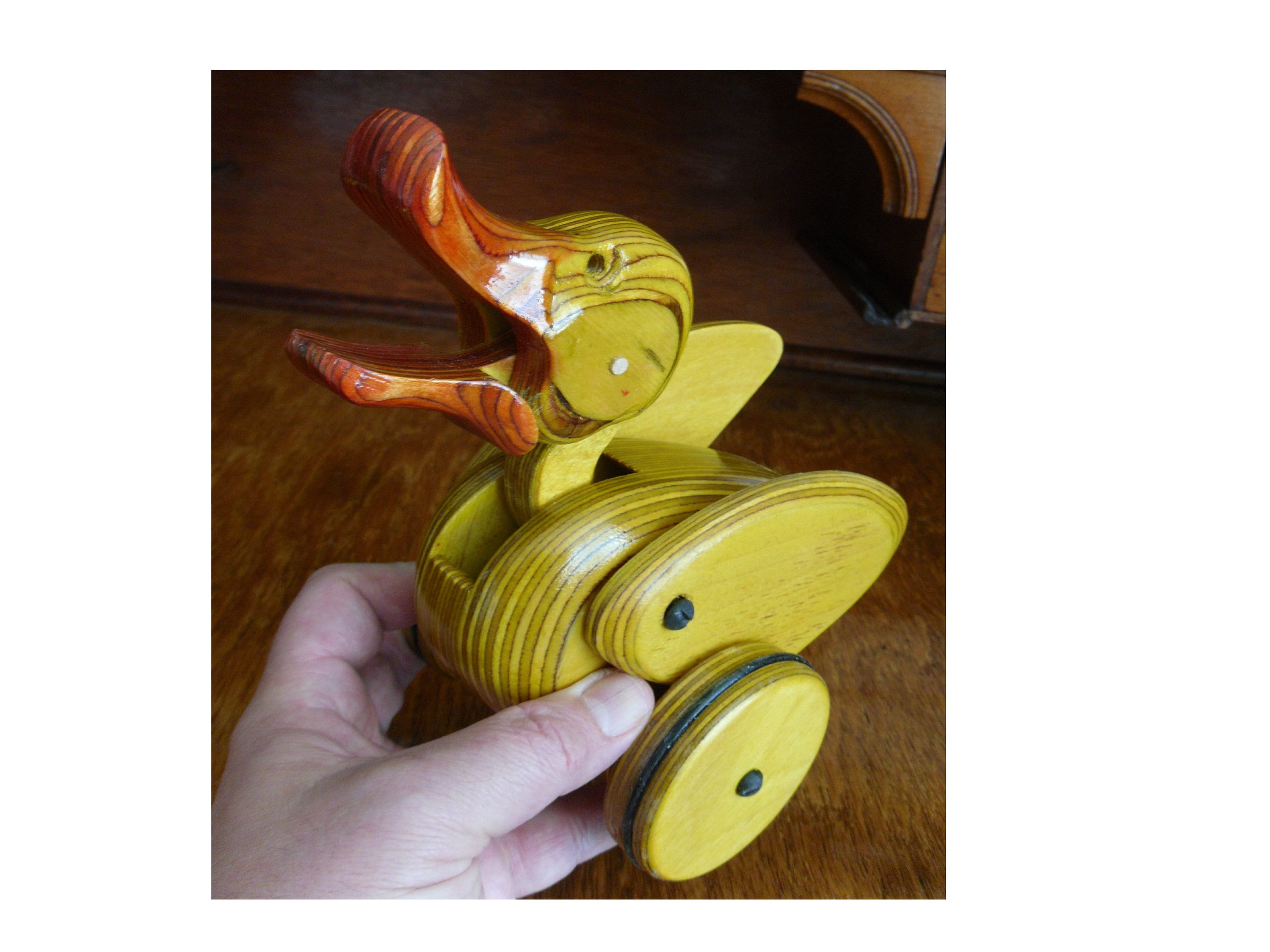 Push Pull Duck Toy Construction Plan Etsy UK