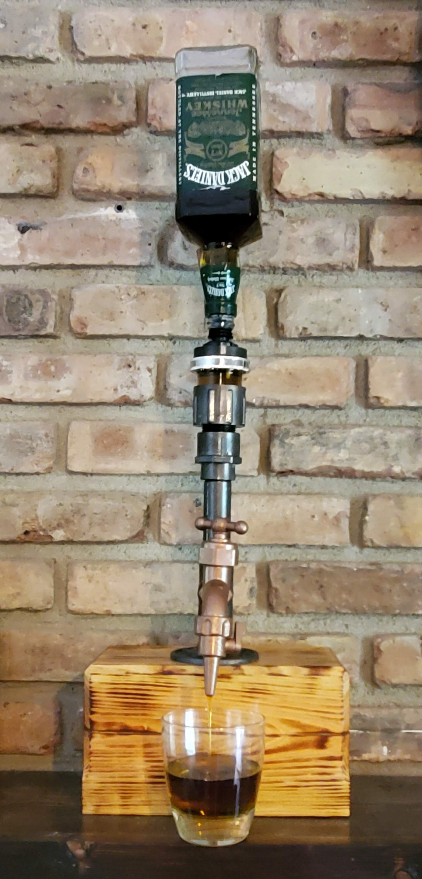 Bar Top Liquor Dispenser Etsy