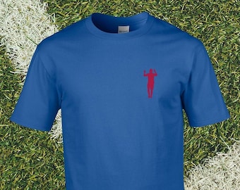 Lionel Messi Goal Celebration Football T-Shirt Silhouette | Unisex | Barcelona | Argentina