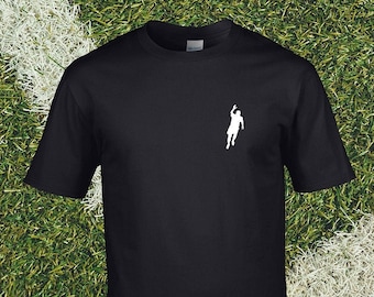 Alan Shearer Goal Celebration Football T-Shirt Silhouette | NUFC Shirt | Newcastle Fan Gift | Blackburn | England