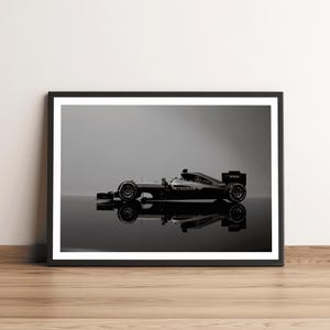 Mercedes AMG Petronas F1 Car Art Print