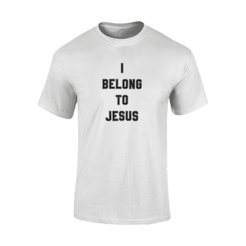 Kaka I belong to Jesus tshirt white
