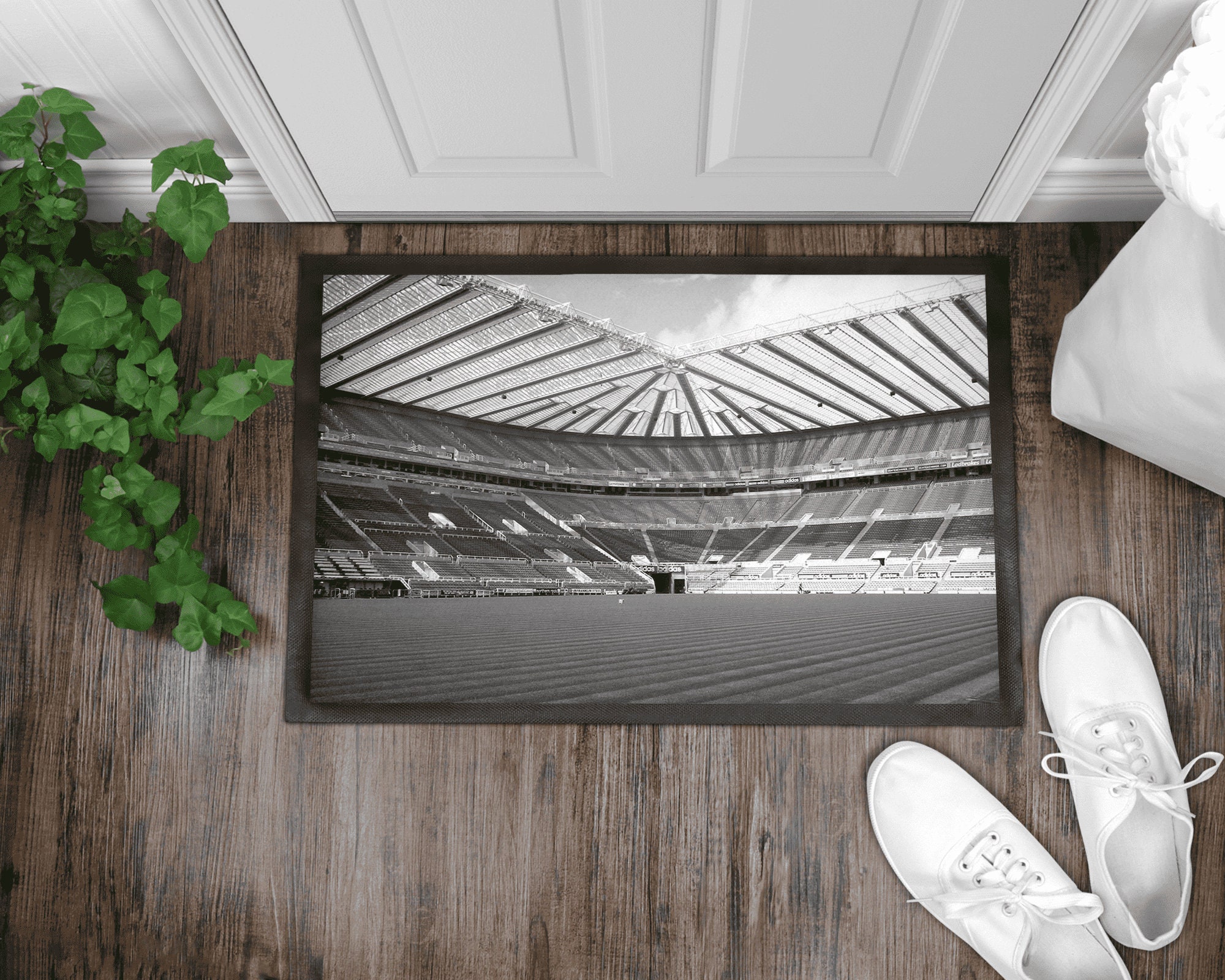 Newcastle United St James' Park Stadium Door Mat Football Rubber